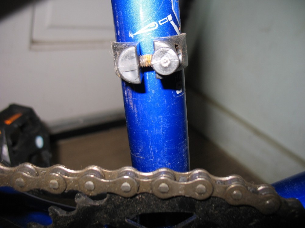 Smoked Plastic Bicycle Chain Guard Without Hardware #24