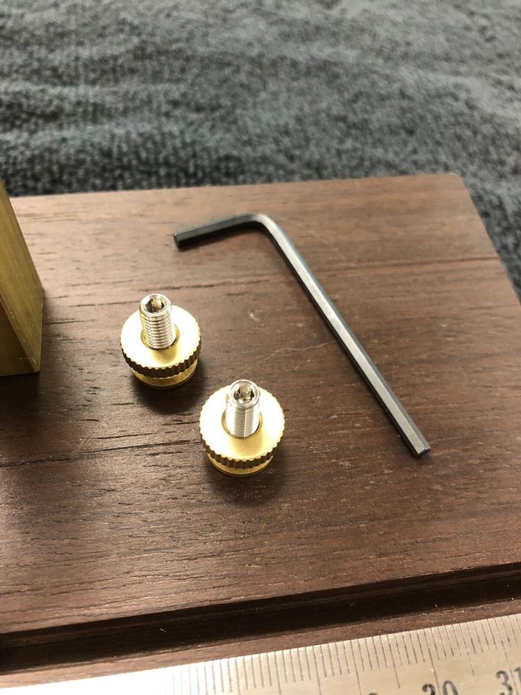 LARGE FLOURISH SCROLL WORK SOLID BRASS ENGRAVING PLATE FOR NEW HERMES FONT TRAY