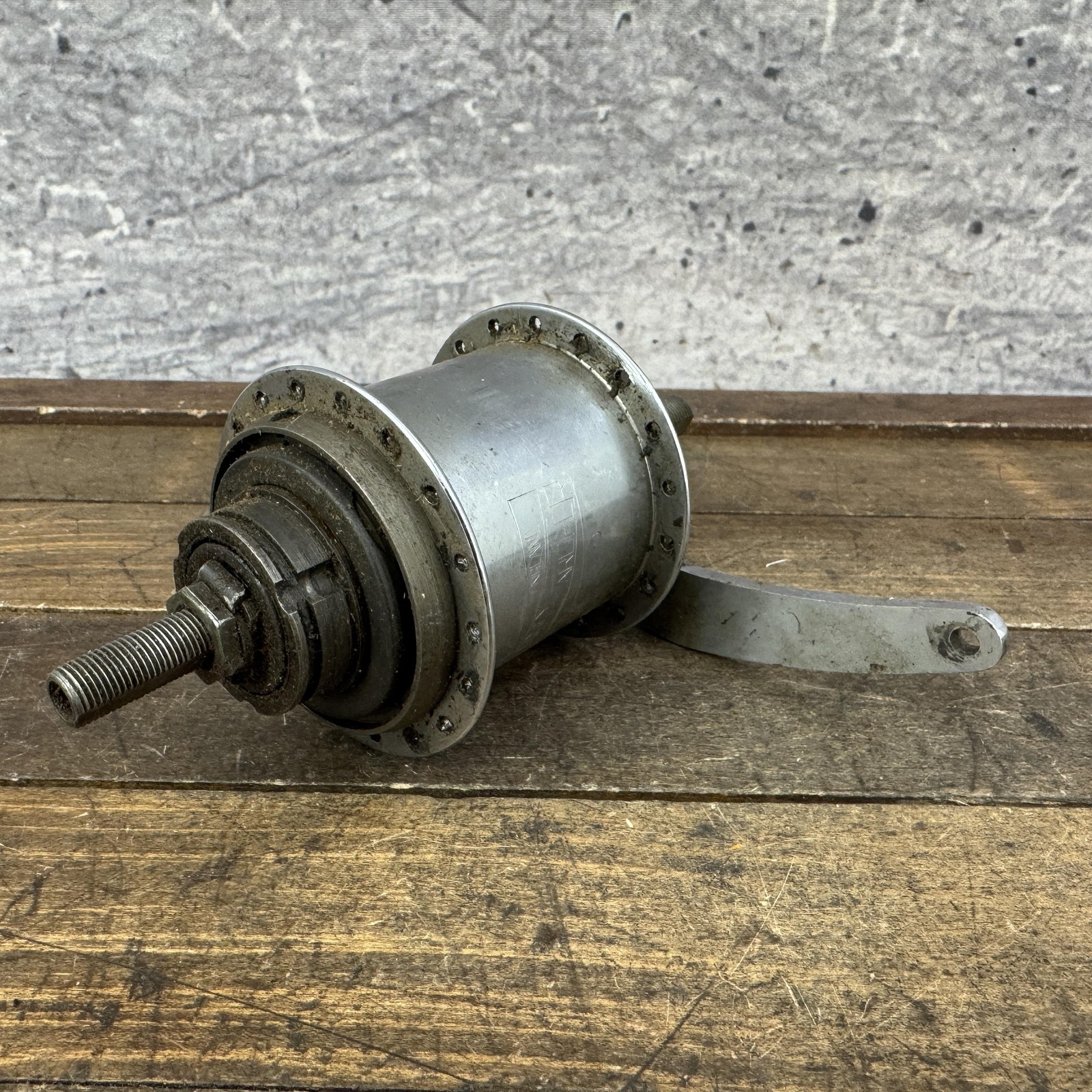 Vintage Sturmey Archer TCW Hub 36h 3 Speed Coaster Brake 1956 England