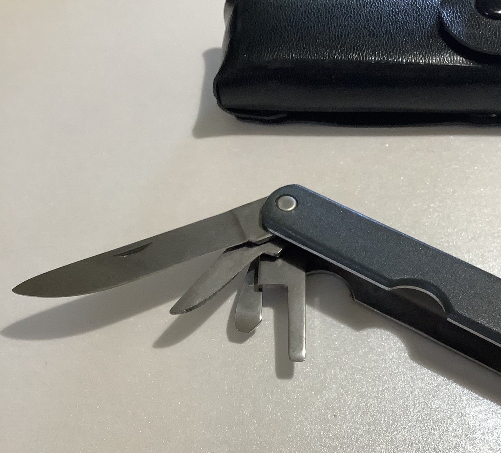 SALE $8 Multitool 8 Function Black Handle Not Branded In Case