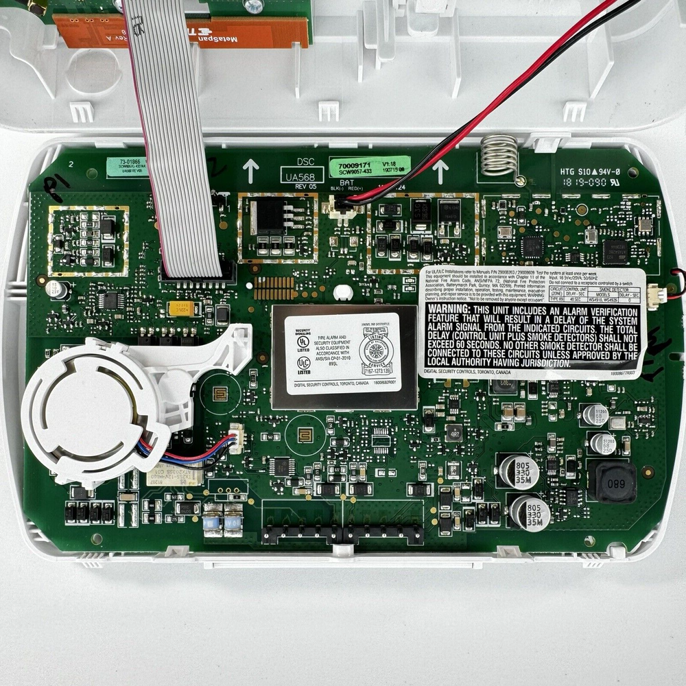 ADT Security Alarm Panel System SCW9057G-433 With Built In Stand & Power