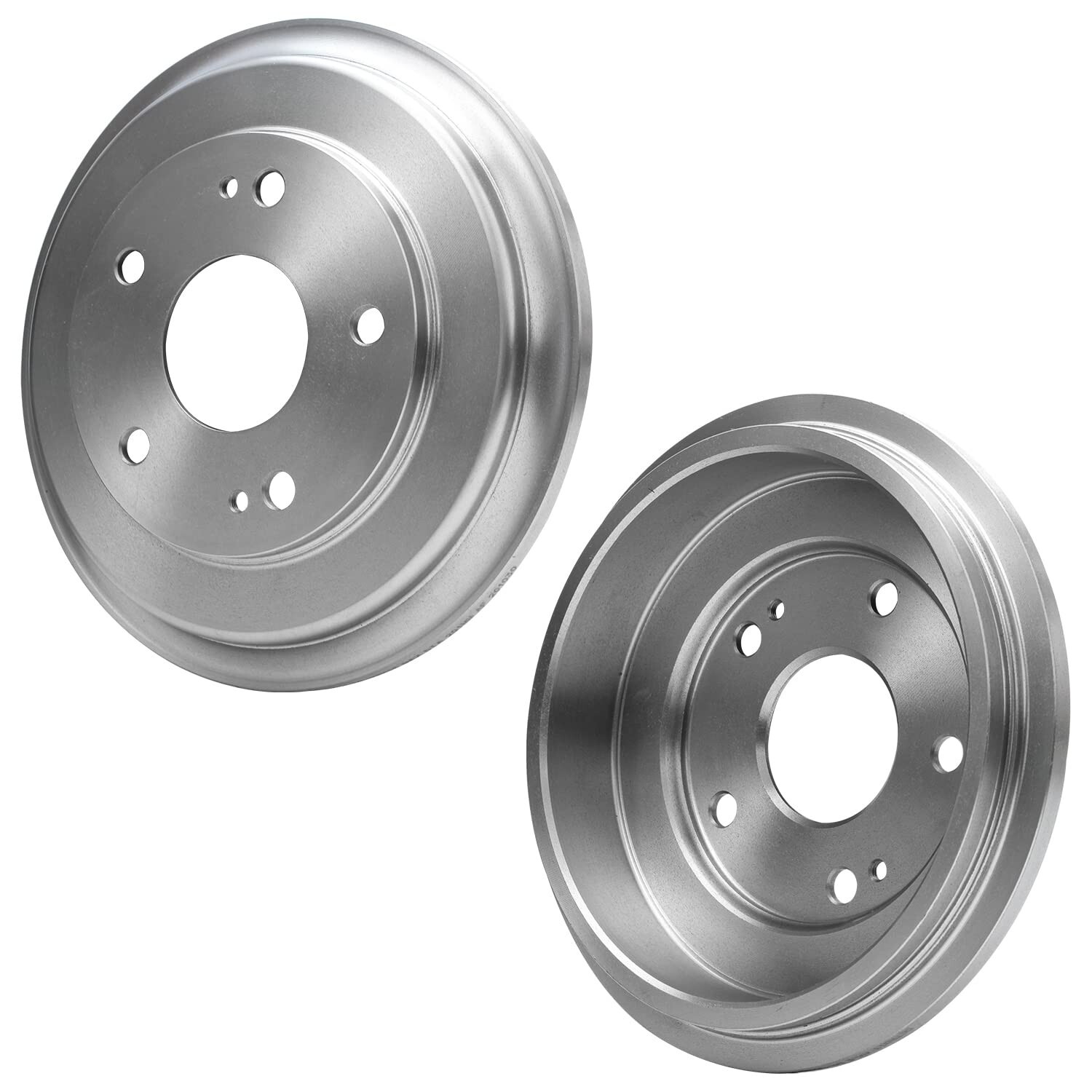 REAR Brake Drums + Brake Shoes for 2006 2007 2008 2009-2015 Honda Civic L4 1.8L