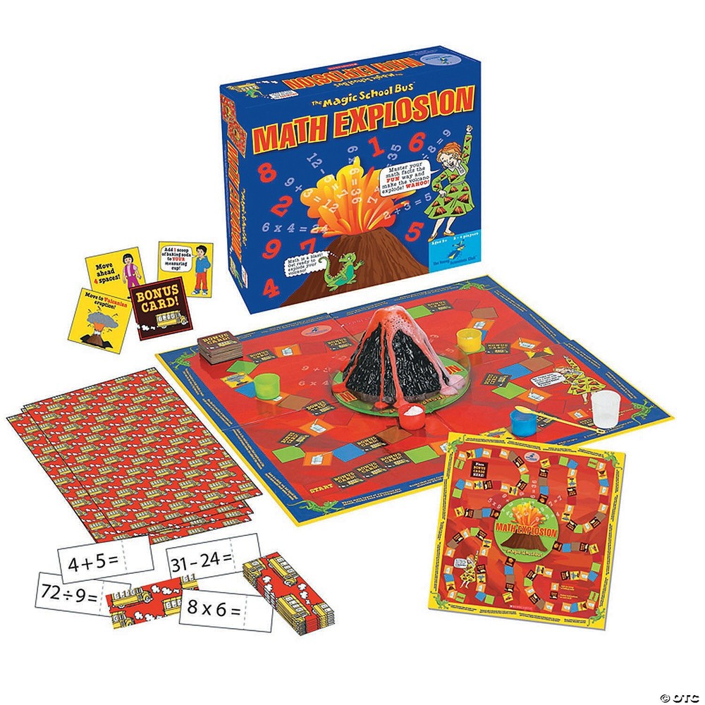 Magic School Bus Math Explosion Game