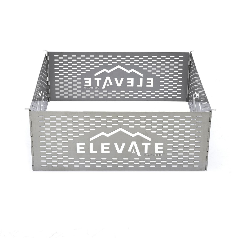 Elevate Outdoor Stainless Steel Fire Pit