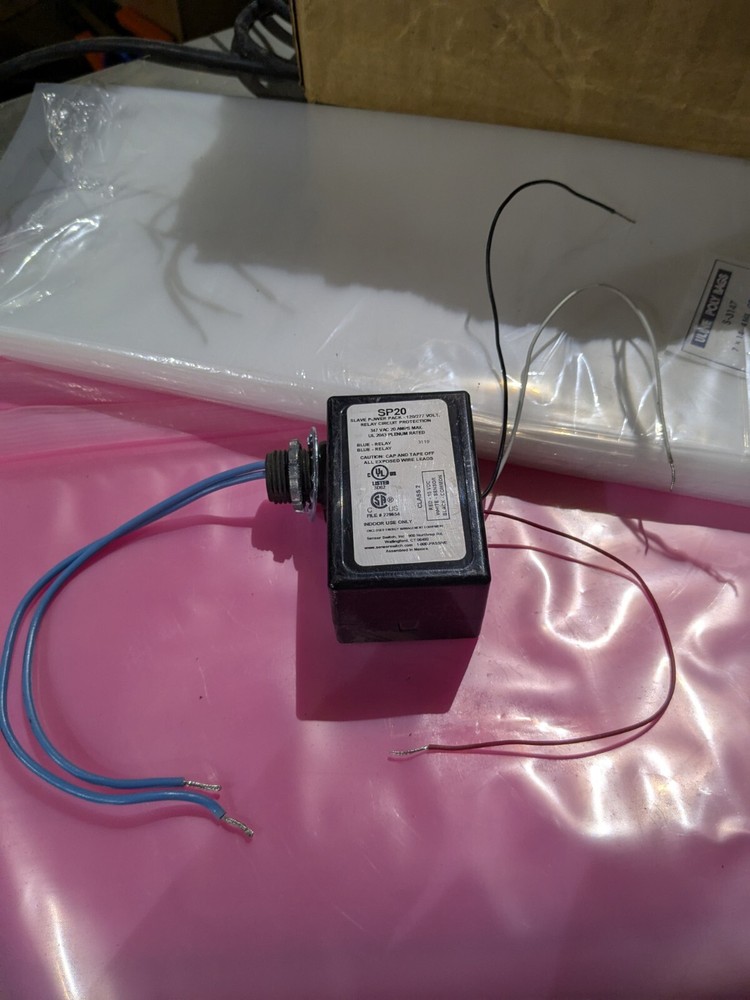 SENSOR SWITCH SP-20 SLAVE POWER PACK RELAY CIRCUIT PROTECTION 15v Sensor Supply