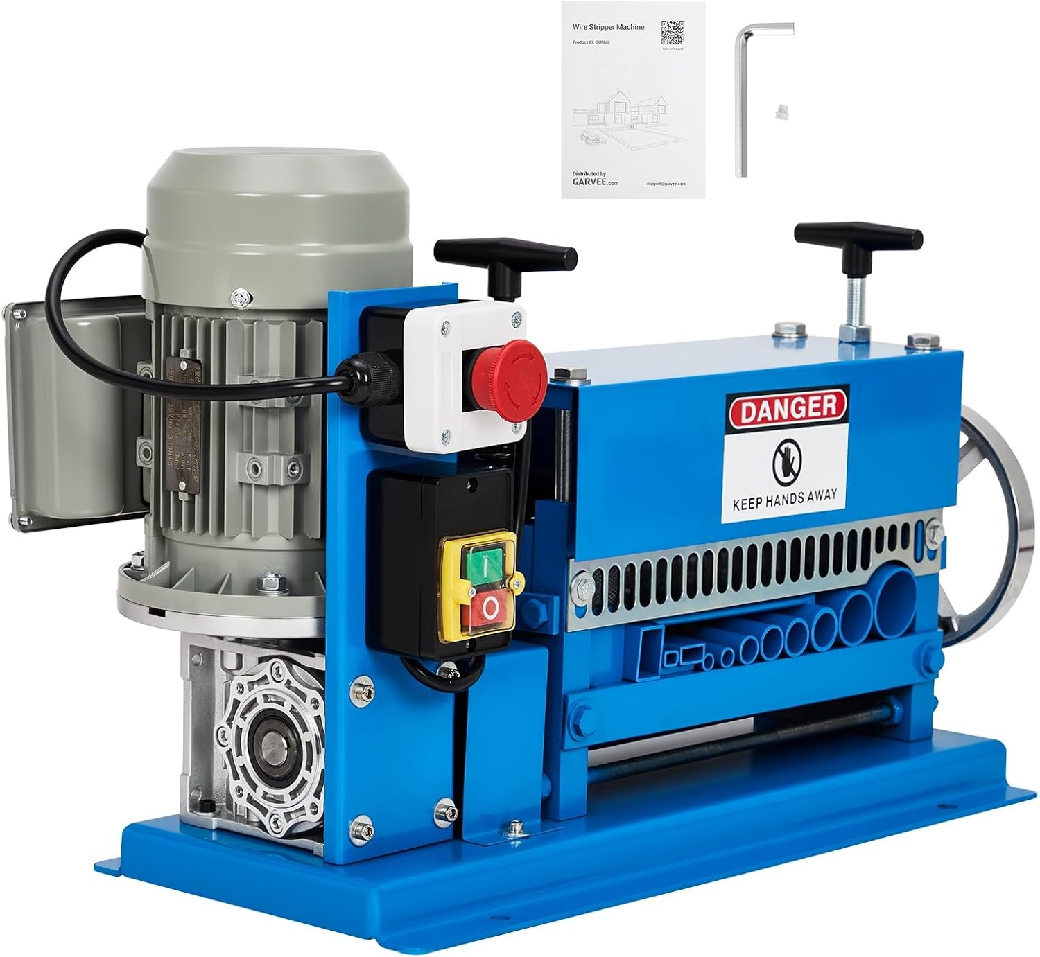 Electric Industrial Wire Scrap Cable Stripping Stripper Machine Portable 370W