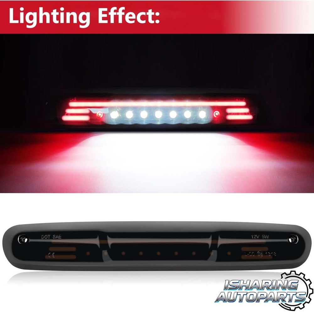 LED Third 3rd Brake Cargo Light for Black Housing
