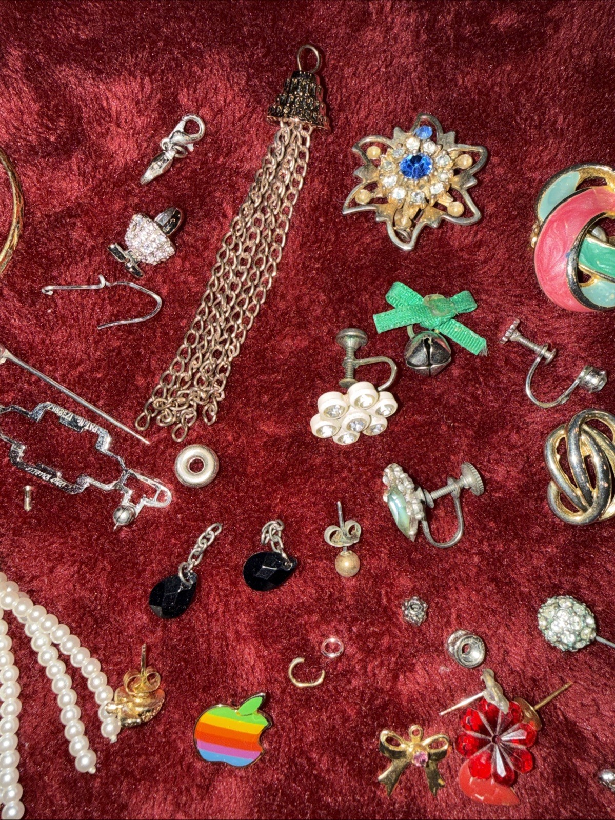Broken / Mixed Small Lot Jewelry for Crafts Repurpose