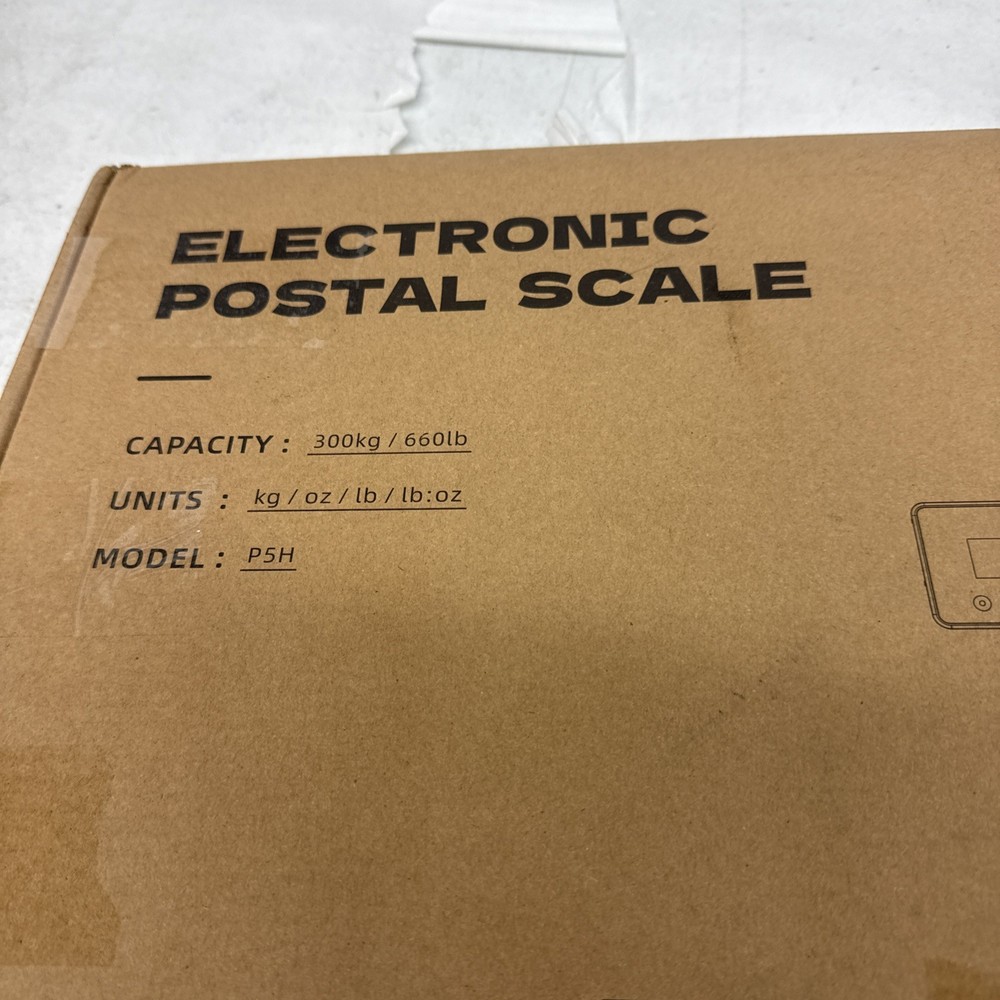 660 lbs Digital Platform Scale Electronic Postal w/ High-Definition LCD Display