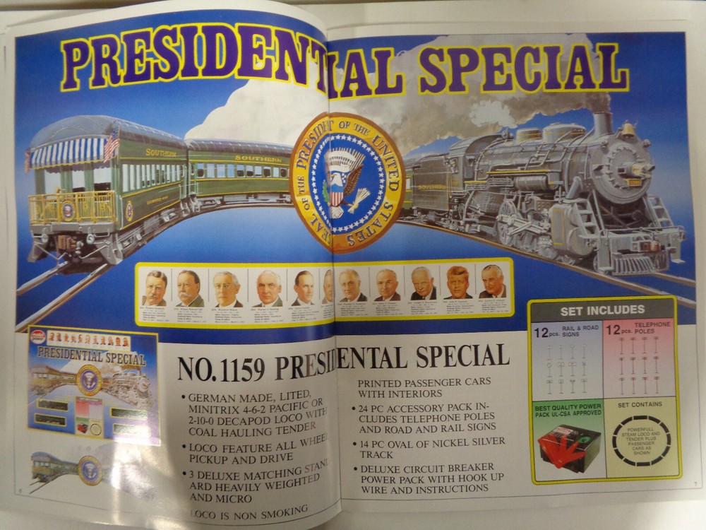 RARE MODEL POWER 1990 CATALOG FOR N TRAIN SETS