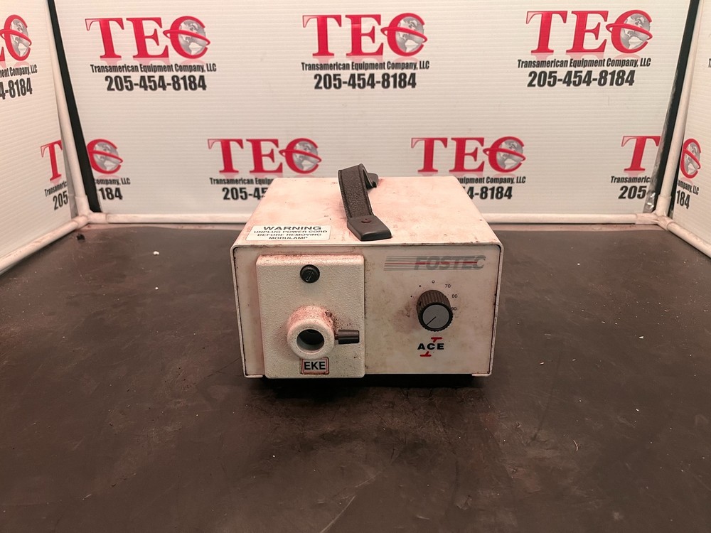 Fostec EKE DCR II LR92240 20750.2 Fiber Optic Light Source