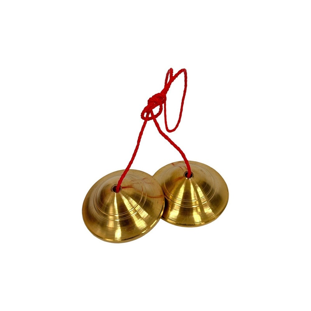 Cymbal brass Thai musical instruments Standard Sounds 5cm
