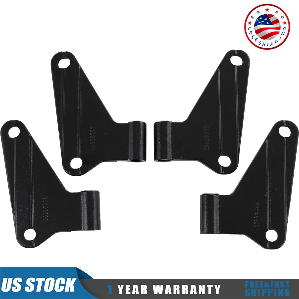 NEW Heavy-duty Body Door Hinge Bracket 2 Door Set For Jeep Wrangler JK 2007-18