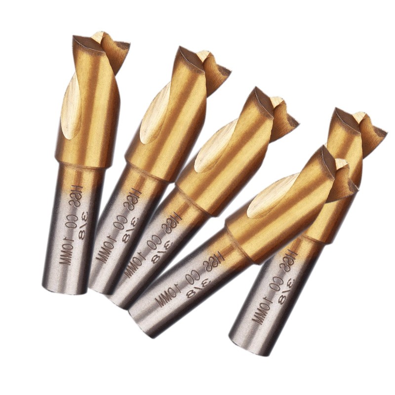 5pc 3/8" 10mmSpot Weld Drill Bits HSS Titanium Coated Cobalt Spot Cutter Set