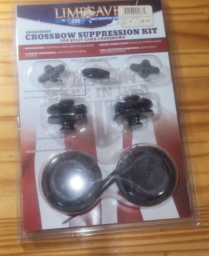 Limbsaver Crossbow Suppression Kit 4187,  Split Bows , NEW
