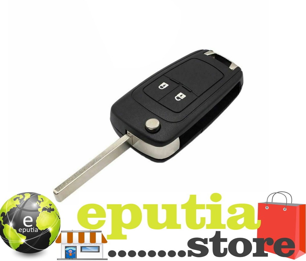 KEY SHELL COVER REMOTE CONTROL ALL MODELS COMPATIBLE FOR CHEVROLET 2 KEYS-