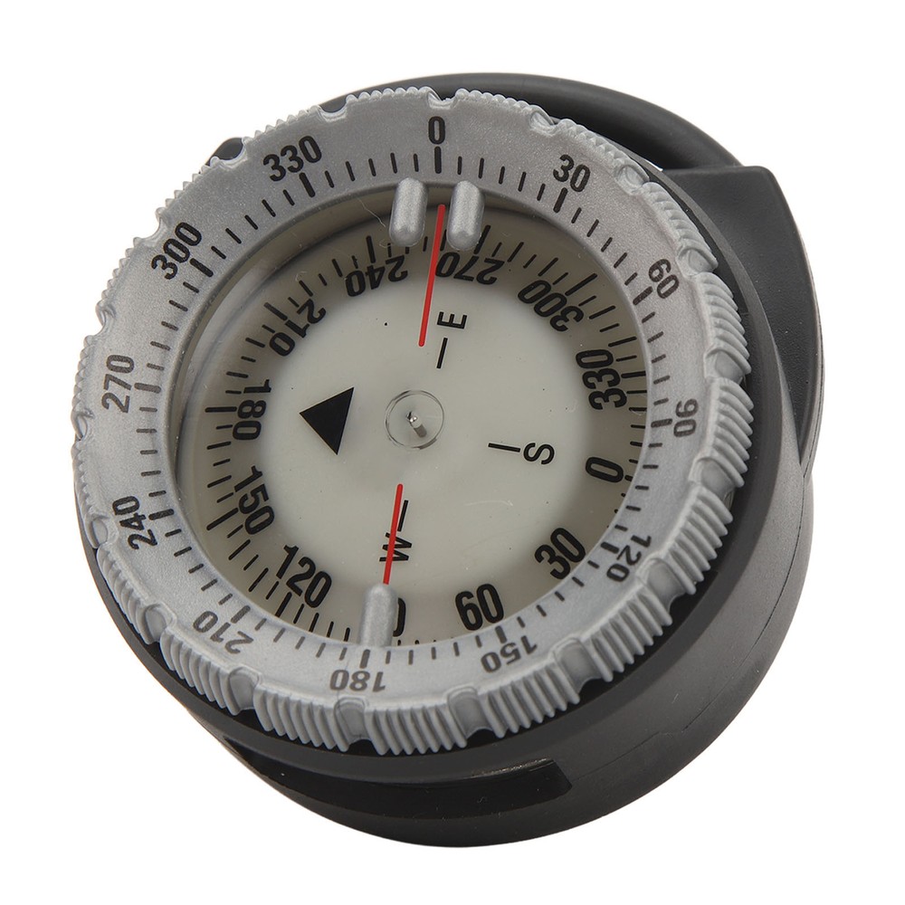 (Grey) Luminous Dive Compass 50M Underwater Diving Compass For CH