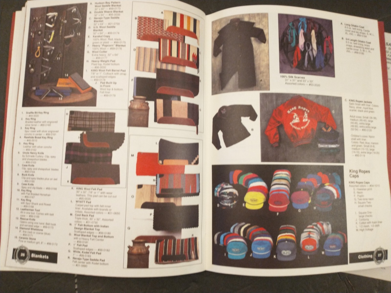 Vintage King Ropes Saddle Catalog King's Saddlery Catalog Sheridan Wyoming Rare