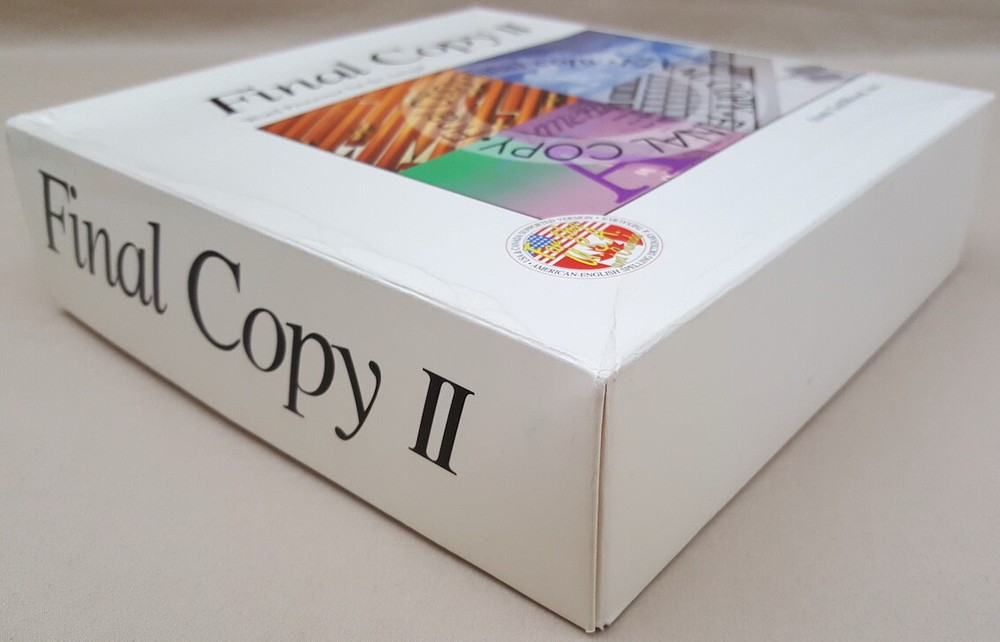 Final Copy II Release 1©1992 SoftWood Word Processor for Commodore Amiga BOXED 2