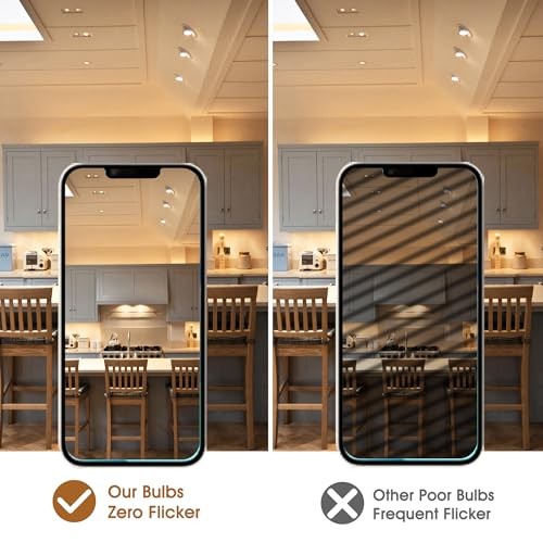 GU10 Halogen 50W Bulbs, 120V Halogen Light Bulb, Gu10 Base 3 Pack Warm White