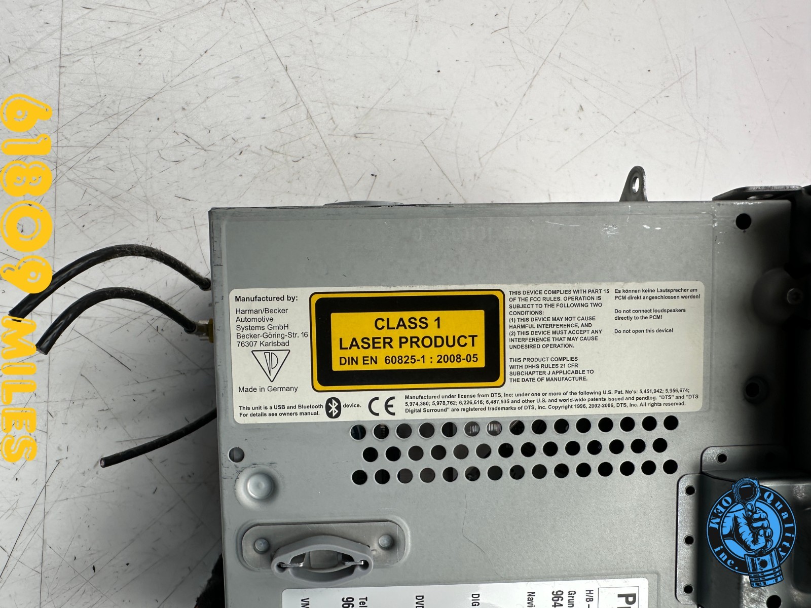 2015-2016 PORSCHE MACAN CD RADIO RECEIVER NAVI DISPLAY SCREEN MONITOR OEM 61 kmi