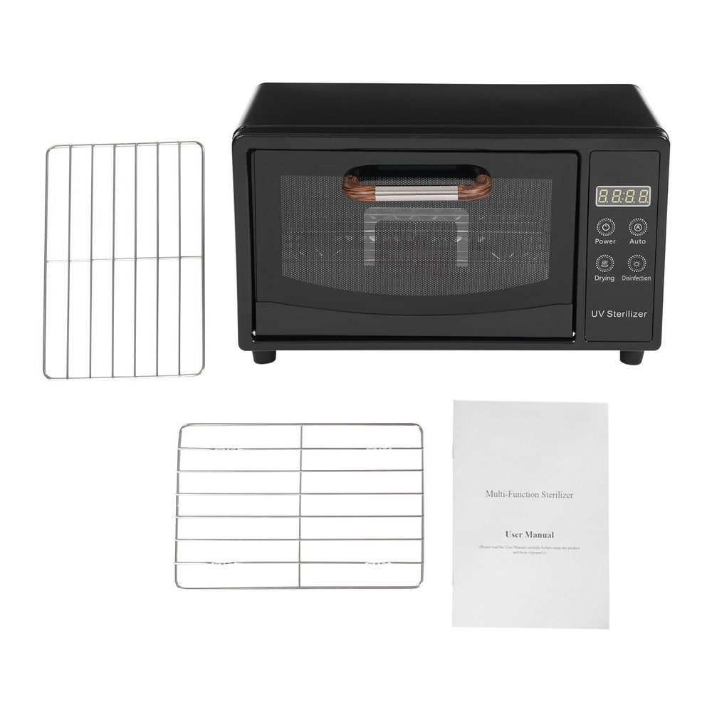Multi-Functional Tabletop Nail Tool Sterilizer Drying Box Nail Cleaner Box 160W
