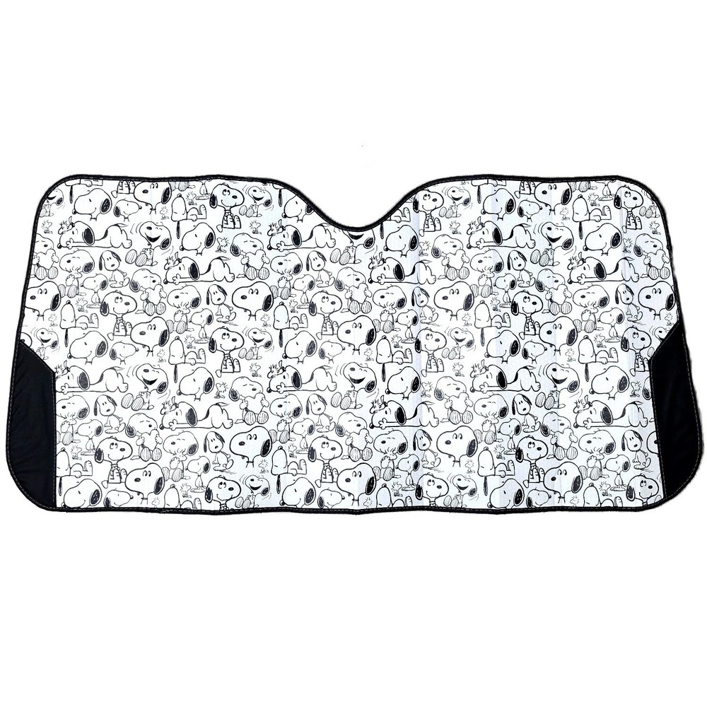 Snoopy Expression Car Turck Sunshade 58" X 27.5"