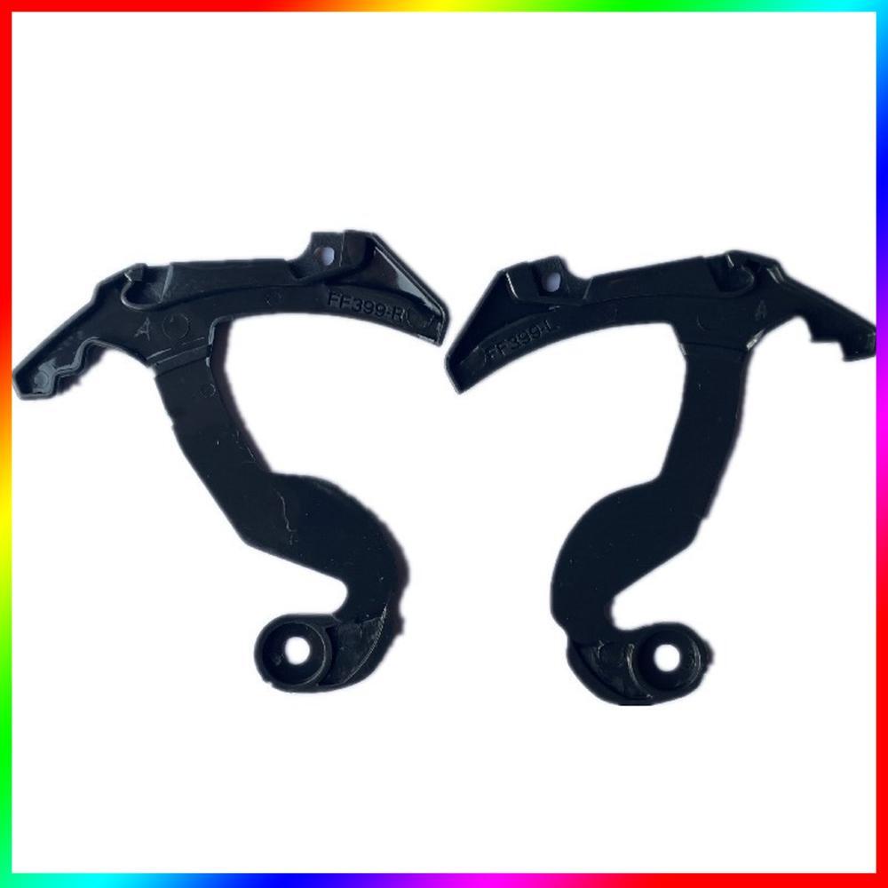 Pair Motorcycle Helmet Shield Base Modular Visor Holder For LS2 FF399 FF-MHR-89