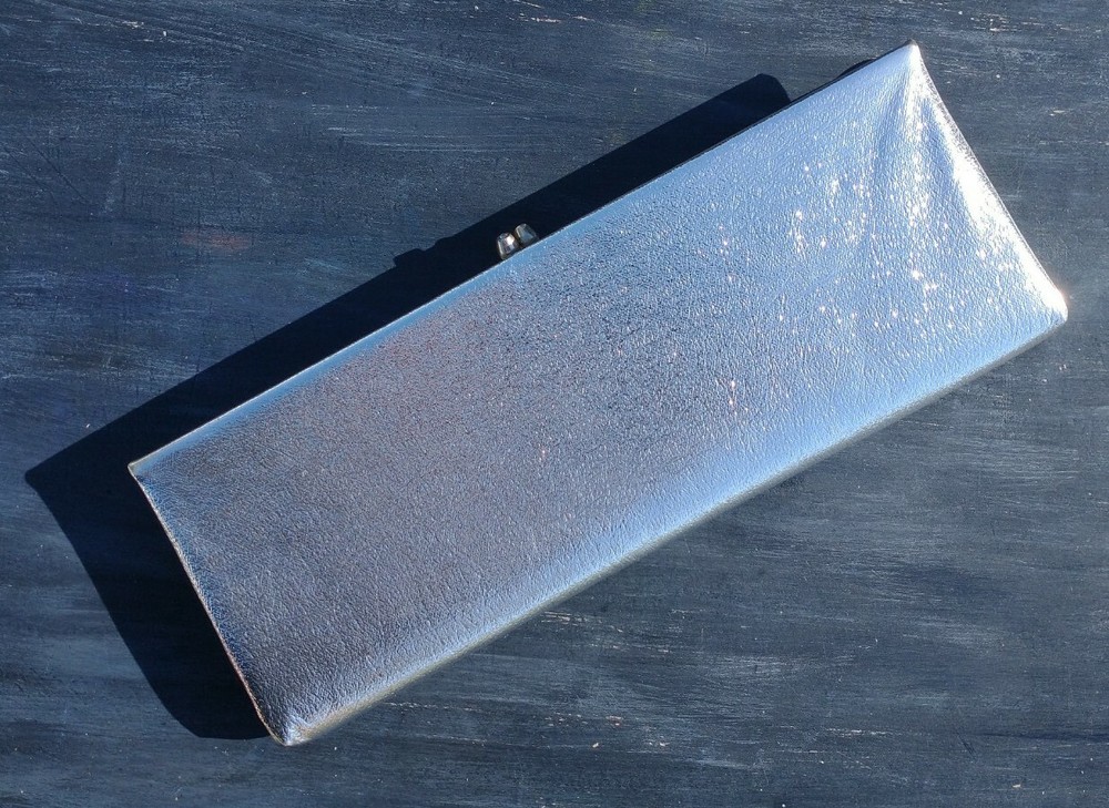 Vintage Harry Levin Silver Clutch