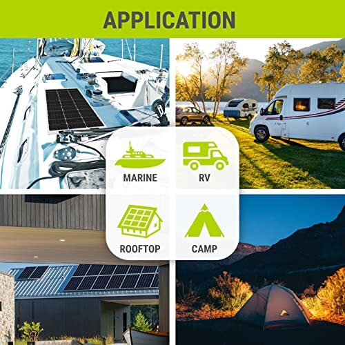 Flexible Solar Panel 100W 12 Volt Monocrystalline Semi-Flexible Bendable