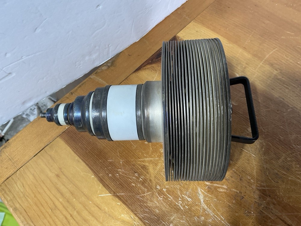 GE GENERAL ELECTRIC GL-8513 Transmitting Tube Power Triode w/ Finned Heatsink