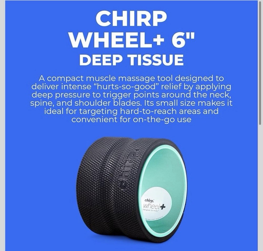 Chirp Foam Roll Wheel 6 Inch Diameter