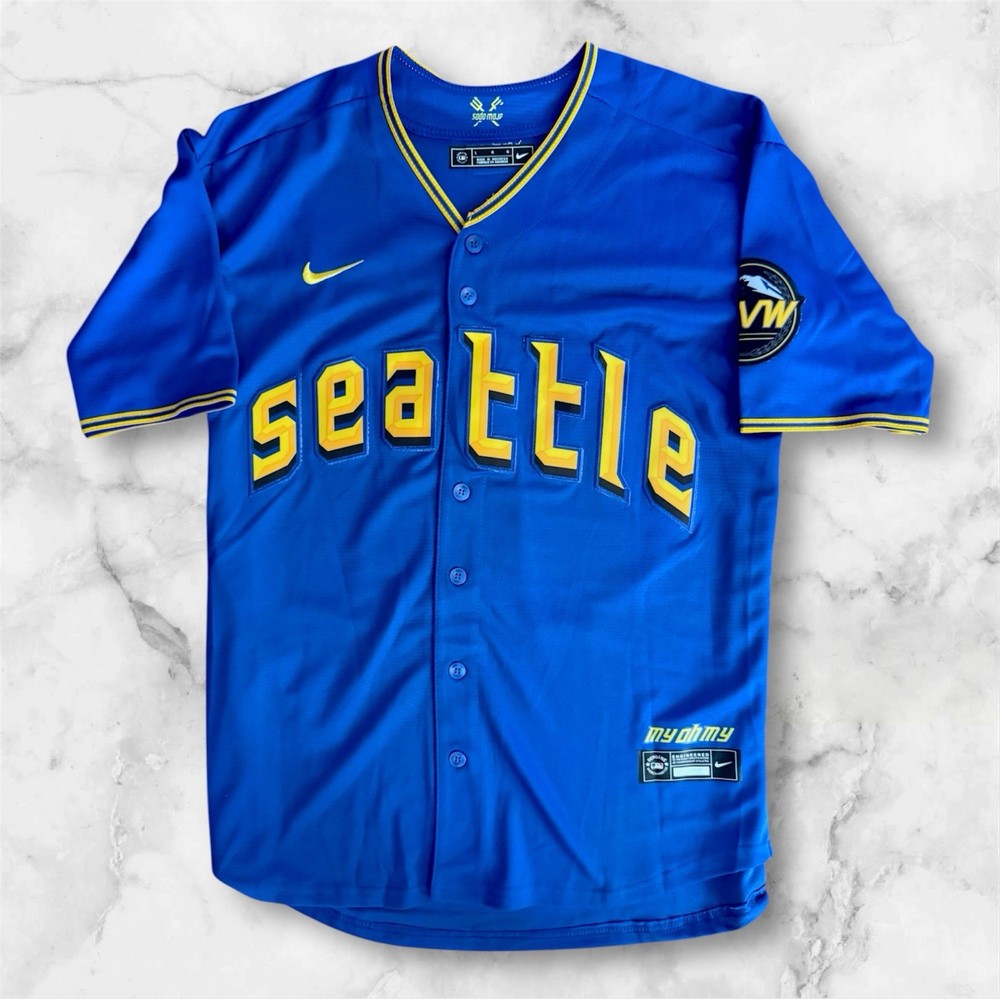 Logan Gilbert Signed Autographed Seattle Mariners Jersey PSA/DNA