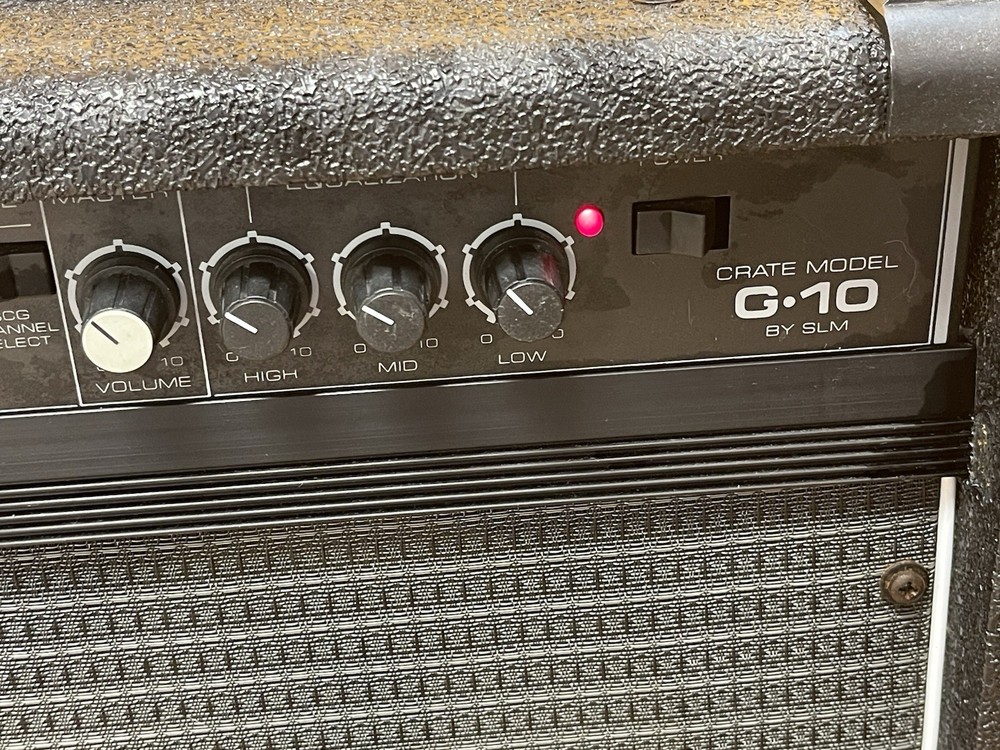 Vintage Crate Amp Model G 10 With Equalization
