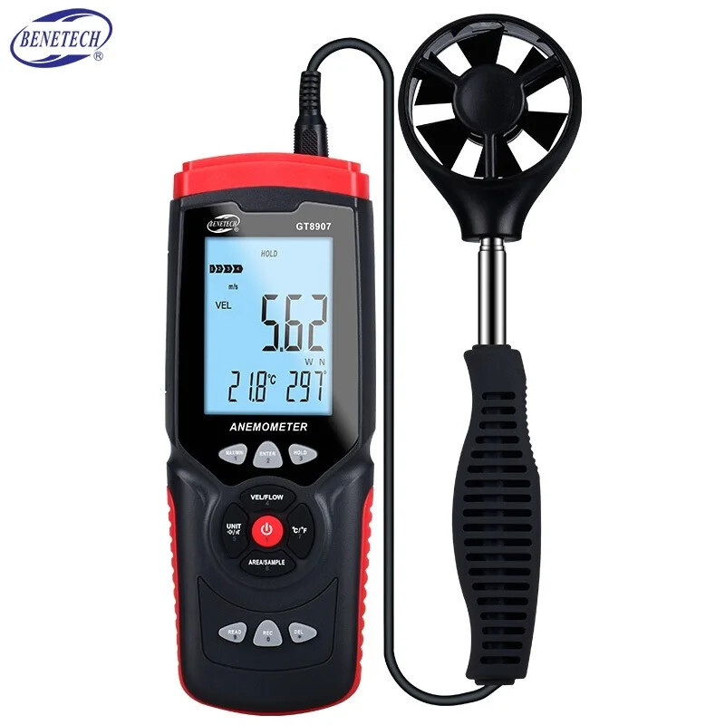 Digital Anemometer GT8907 Anemometer for Measuring The Current Wind Speed