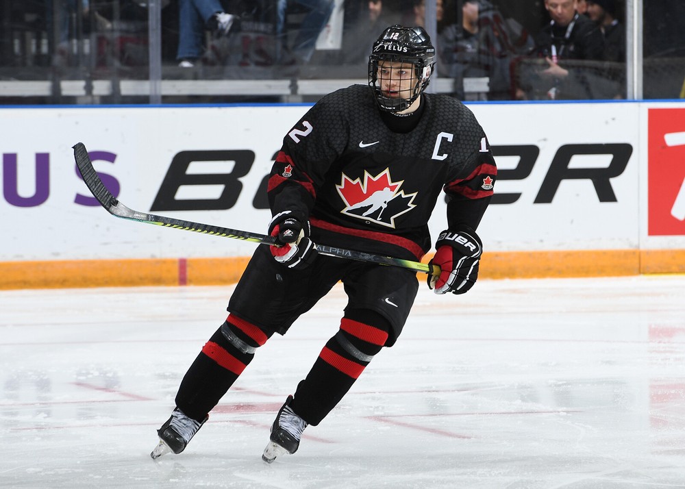 Shane Wright Team Canada /Kingston 3.5x5 unsigned photo