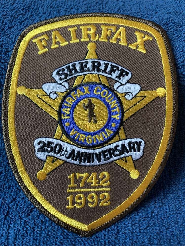 Fairfax County Sheriff Patch Rare