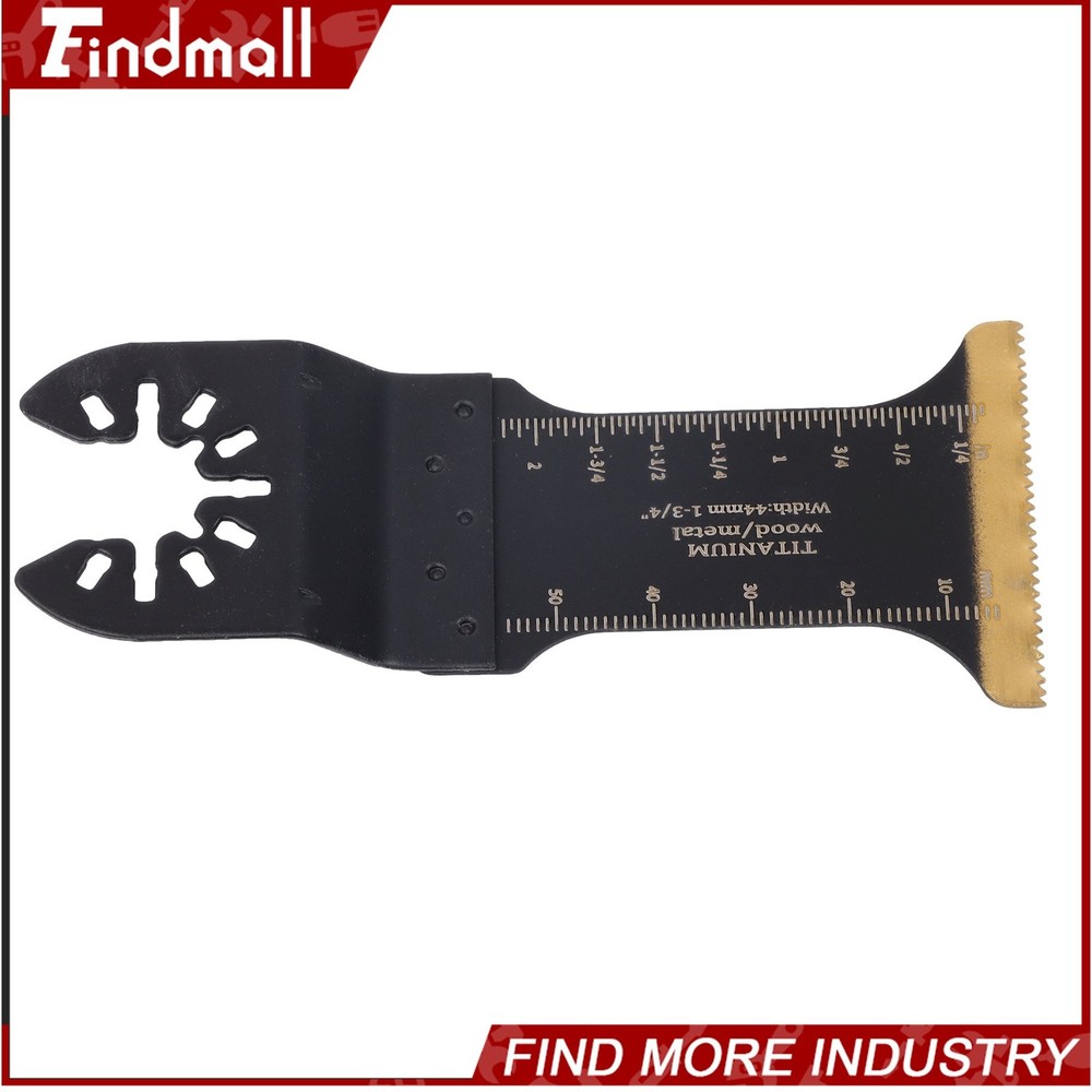 Findmall 15 Pcs Titanium Cutting Blades Multitool Oscillating Saw Blades Kit