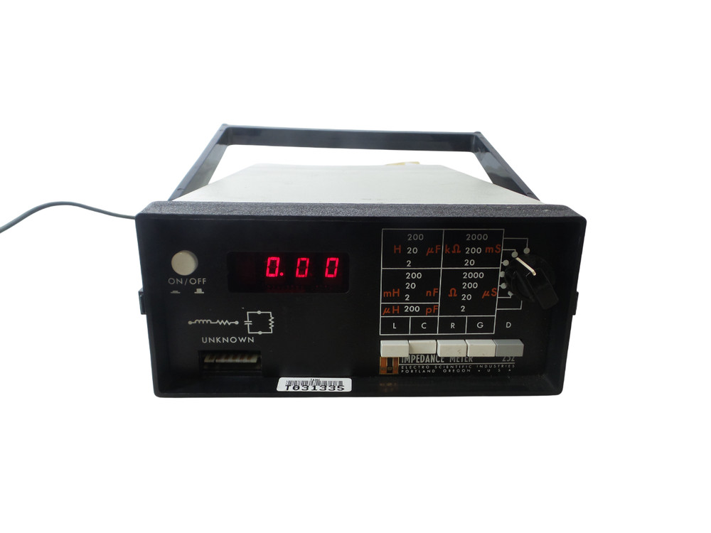 ELECTRO SCIENTIFIC INDUSTRIES IMPEDANCE METER 252