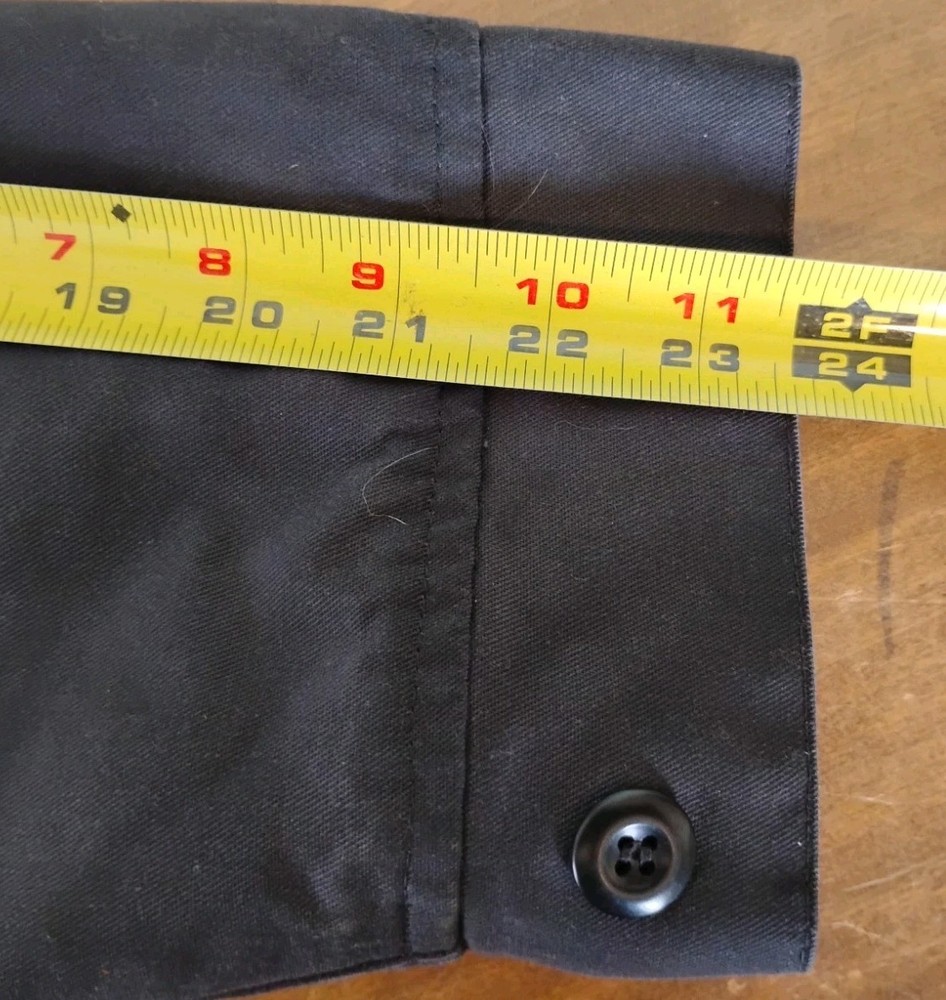 Tires Plus Work Uniform Quilted Jacket Coat Large Gray Full Zip