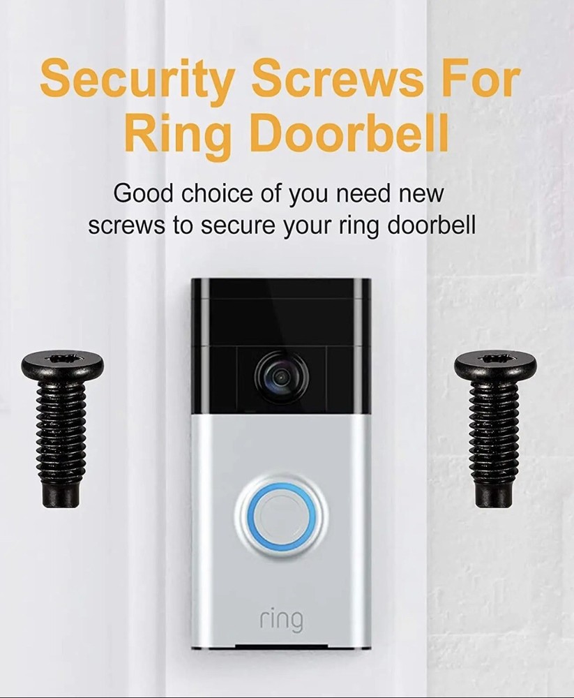 T6 Ring Doorbell Replacement Security Screws 2 Pack