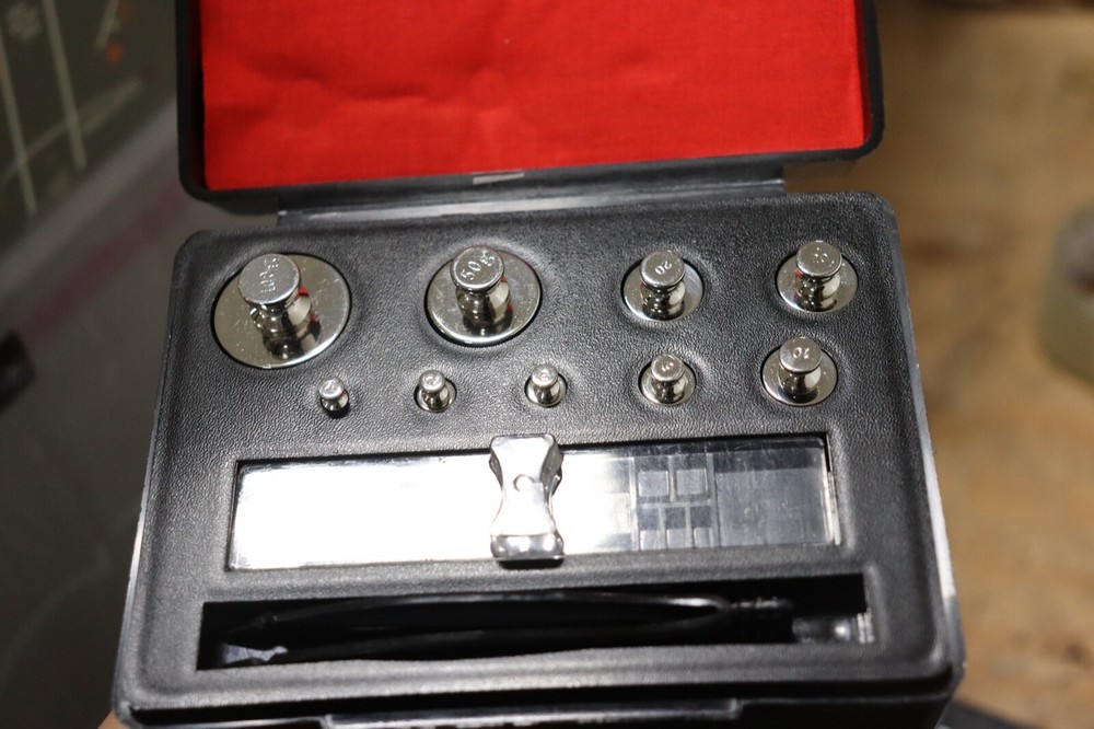 TROEMNER SCALE WEIGHT SET