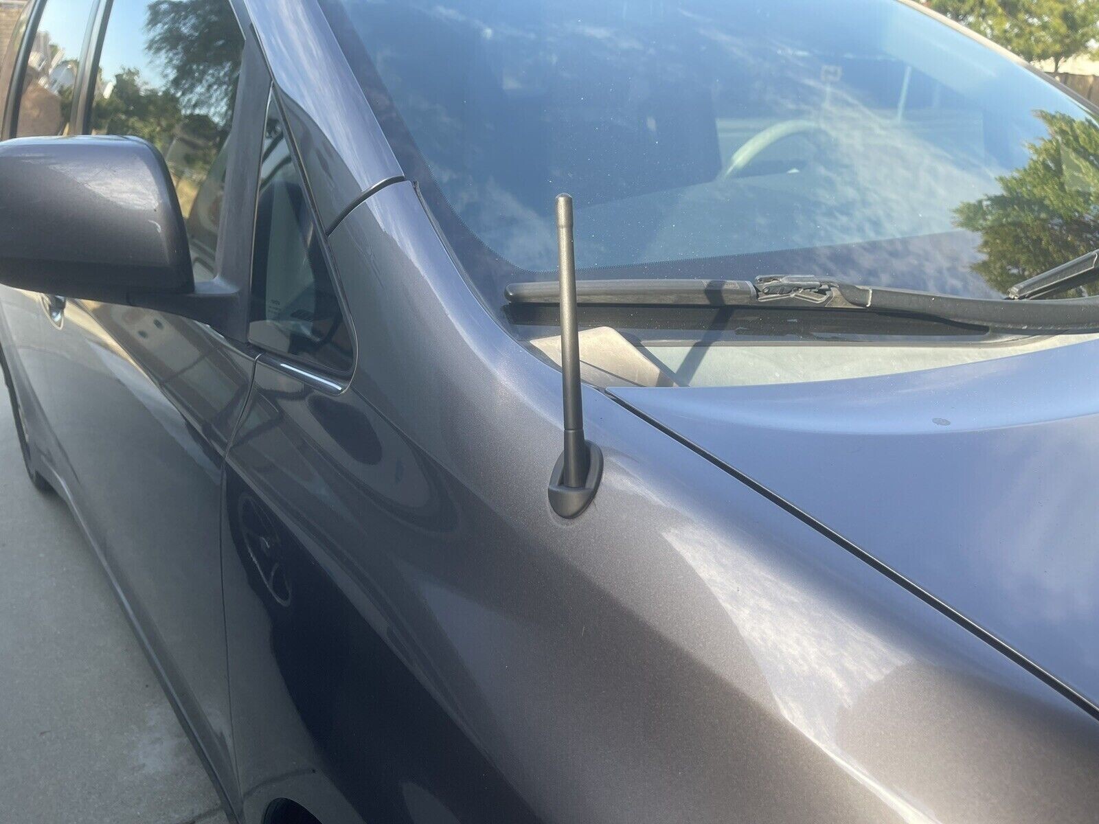 7" Short Black Antenna Mast Radio AM/FM for TOYOTA SIENNA 1998-2016 Brand New