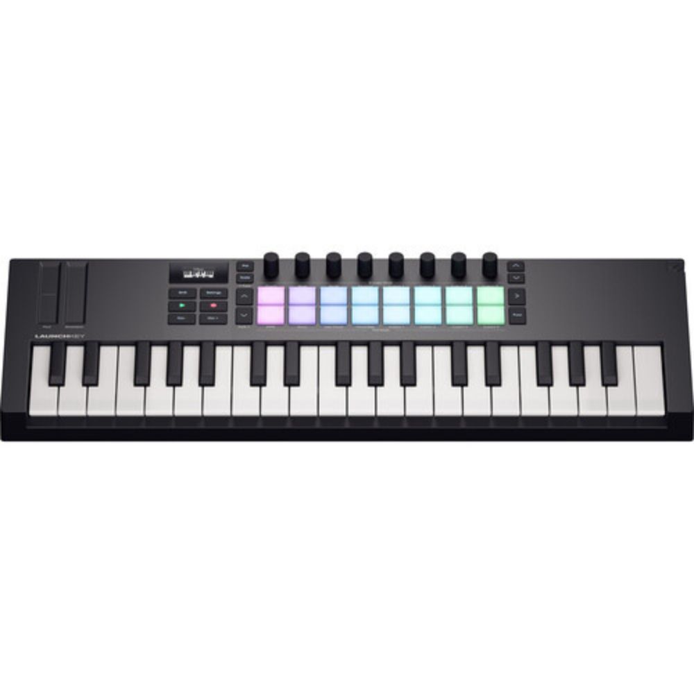Novation Launchkey Mini 37 MK4 USB MIDI Keyboard Controller (37 Mini Keys) KIT
