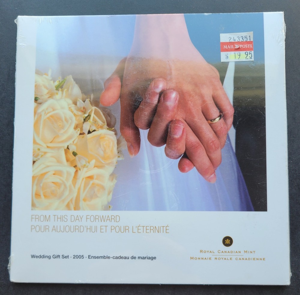 *** CANADA  2005  WEDDING  GIFT  SET  ***   SEALED  COINS  SET ***