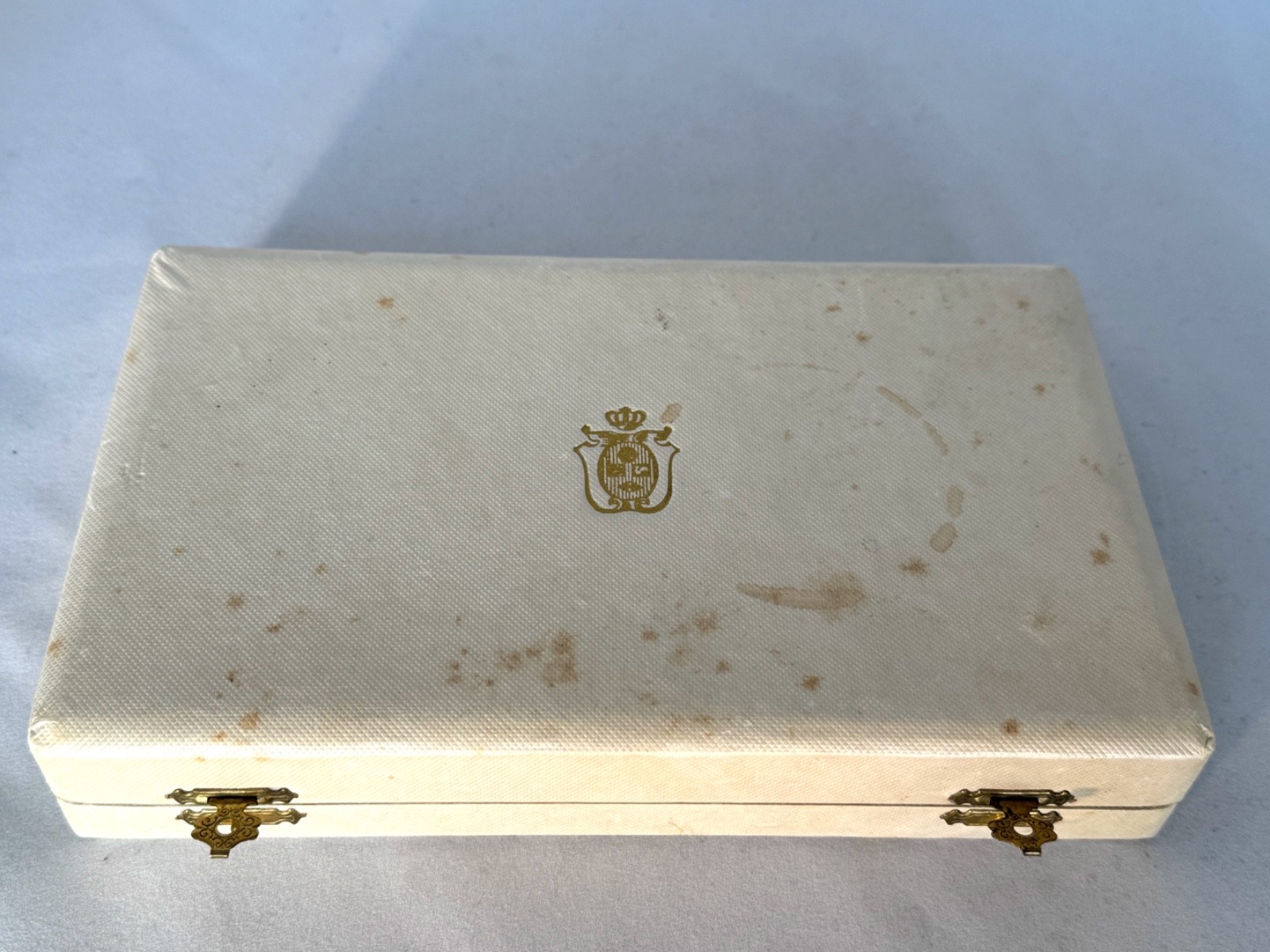 Vintage Christofle Godrons Pattern Silverplate Set in Original Presentation Box