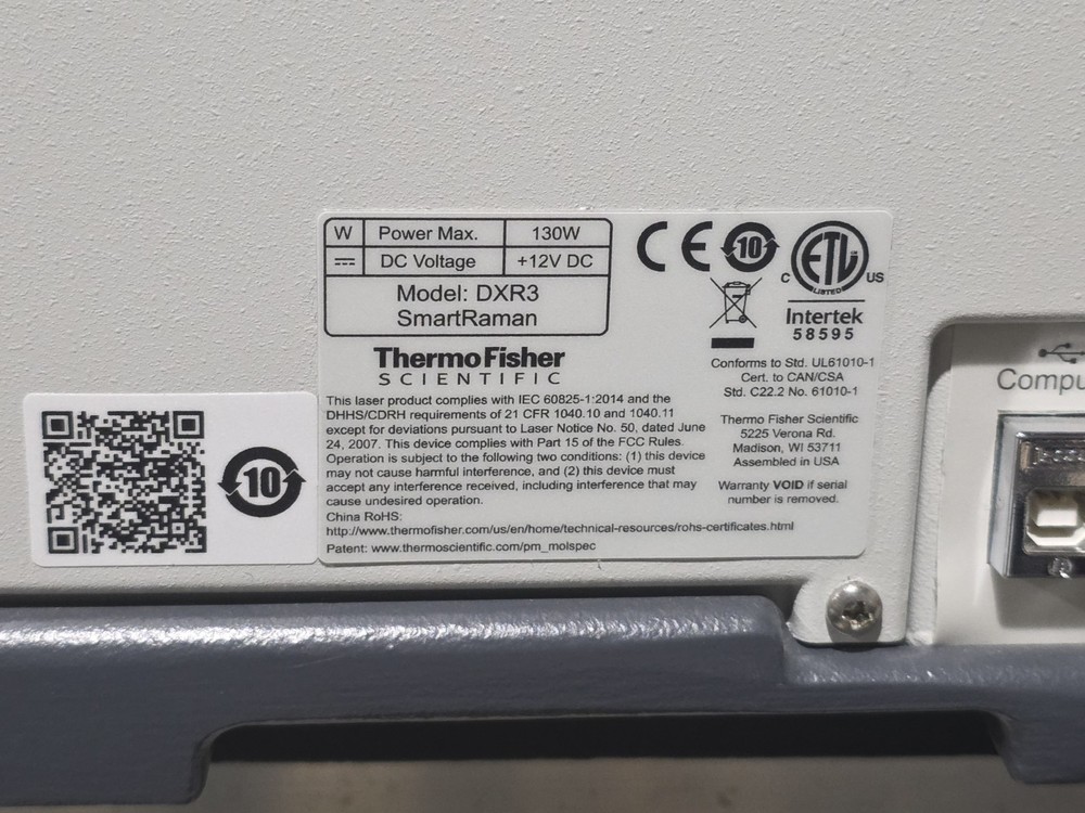 Thermo Scientific DXR3 SmartRaman Spectrometer