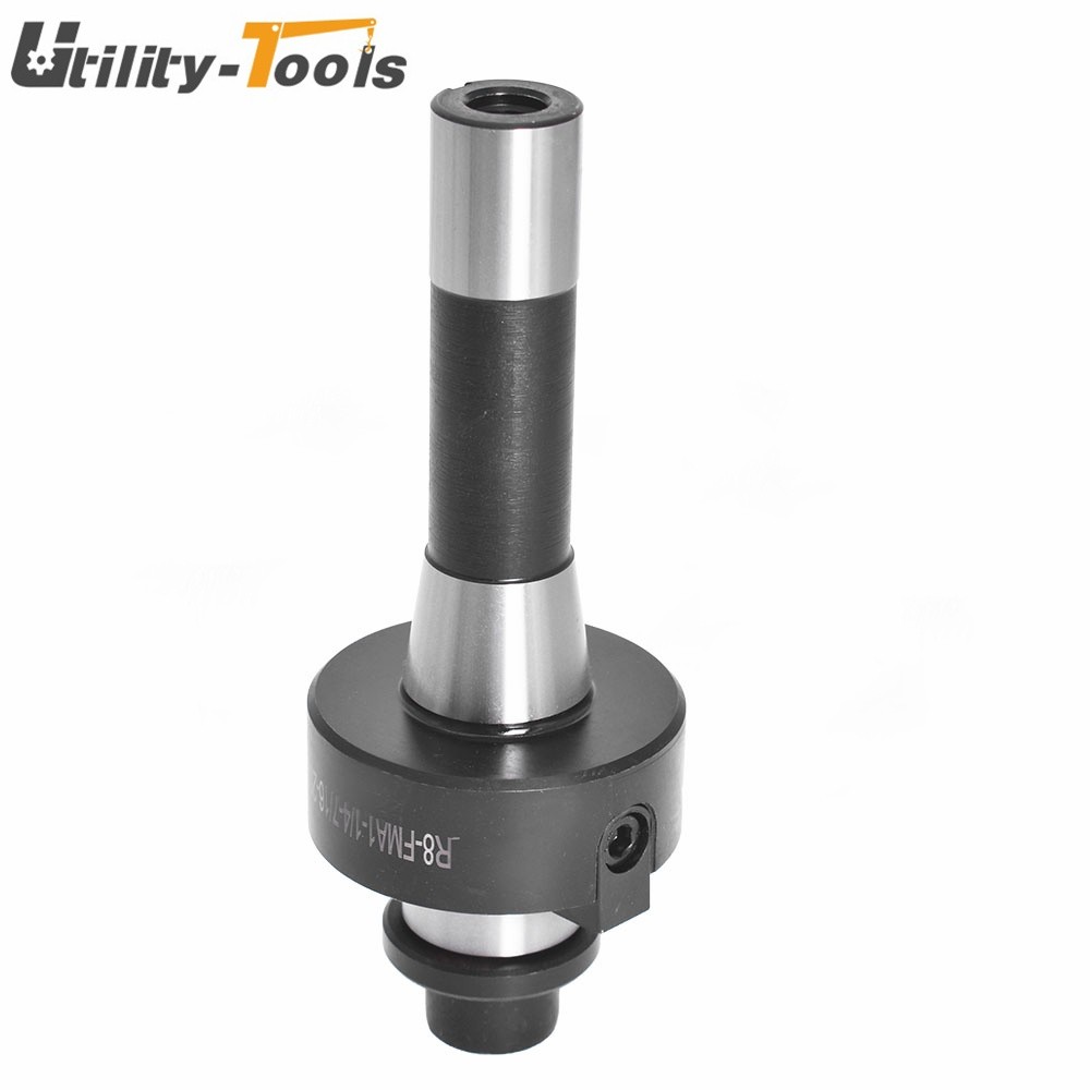 1-1/4" R8 Shank Shell Milling Arbor Adapter Holder For Machine