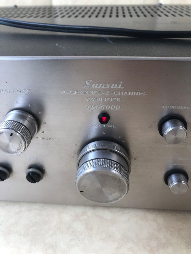 Sansui QA-5000 Amplifier Used Japan Genuine