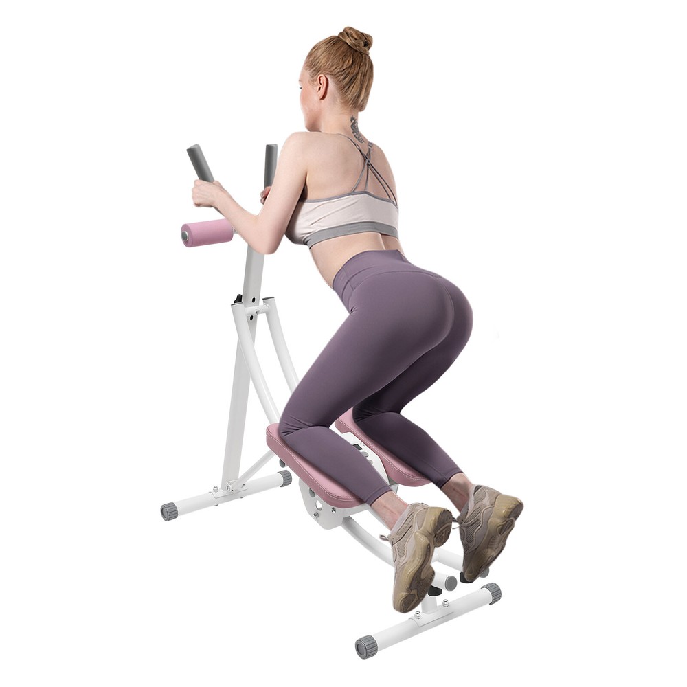 Ab Machine Coaster Abdominal Crunch Trainer for Home Gym Core Abdominal Workout